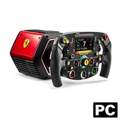 Imagen de Thrustmaster T818 Ferrari SF1000 Simulator, Volante de Carreras Force Feedback Direct Drive para PC, con Licencia Oficial