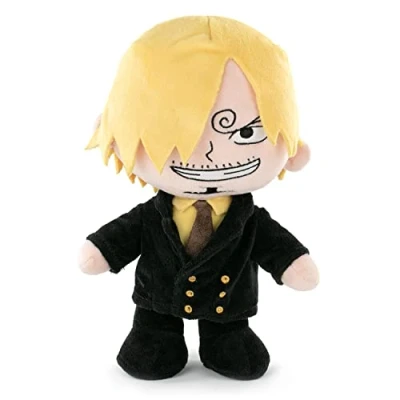 Imagen de One Piece Peluche de los Personajes 28 Centímetros Luffy, Sanji, Roronoa Zoro,Shanks Calidad Super Soft