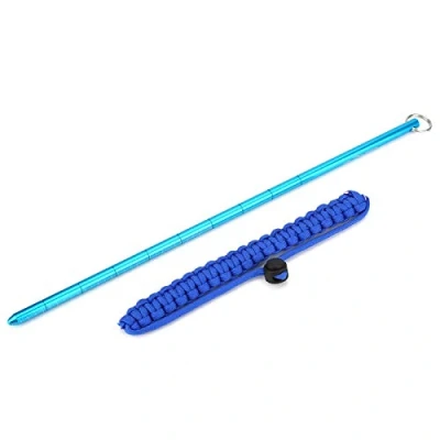 Imagen de Dive Pointer Stick Aluminio Aleación Buceo Ruido Hacedor Varilla Puntero con Muñequera Ajustable Cordón Accesorios(Royal Blue)