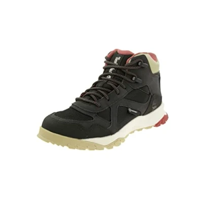 Imagen de Timberland Lincoln Peak Lite Mid F/L Wp, Botas Chukka Mujer, Negro (Black Leather), 41.5 EU
