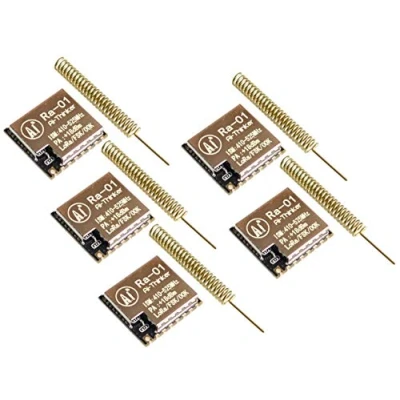 Imagen de 5pcs Ra 01 Lora SX1278 433MHz Ra01 Wireless Spread Spectrum Transmission Module