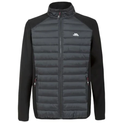 Imagen de TRESPASS AT300 Chaqueta de Forro Polar para Hombre, Color Negro, tamaño XXL