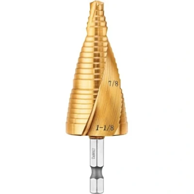 Imagen de DEWALT Juego de brocas escalonadas, 7/8 pulgadas a 1 1/8 (DWA1789IR)