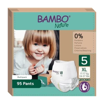 Imagen de Pantalones de entrenamiento Bambo Nature Talla 5 12 a 18kg (PACK X 19UN)