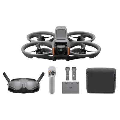 Imagen de Pack DJI Avata 2 Explorer (3 baterías), dron FPV con cámara 4K, experiencia inmersiva, acrobacias un toque, FOV de 155, Goggles Integra y RC Motion
