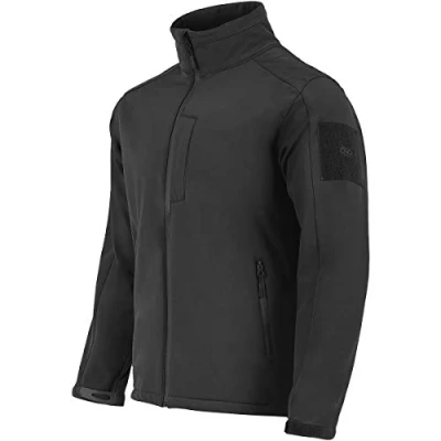 Imagen de Highlander Chaqueta Odin Softshell para Hombre, Softshell., JAC058 BK S, Negro, Small