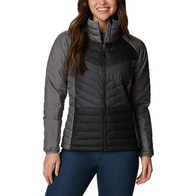 Imagen de Columbia Powder Lite Jacket, Chaqueta Acolchada para Mujer, Beetroot/Faded Peach/Dusty Pink, Talla L