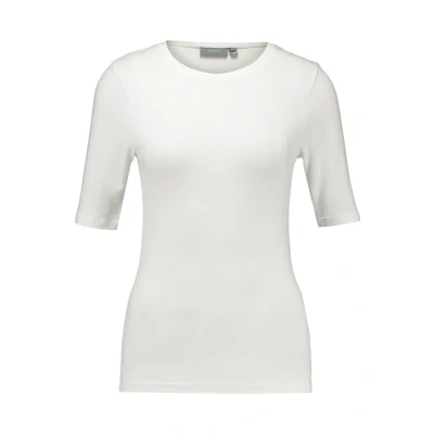 Imagen de b.young Bypamila HALF SL Camiseta básica, Mujer, Talla: XS, Off white