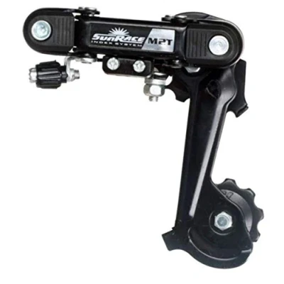 Imagen de SUN RACE RDM2T Rear DERAILLEUR 6/7 SPEED Long Cage, Direct Cambio Trasero, Adultos Unisex, Negro, ESTANDAR