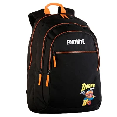 Imagen de FORTNITE Mochila Escolar Durrr, Unisex niños, Multicolor, Grande