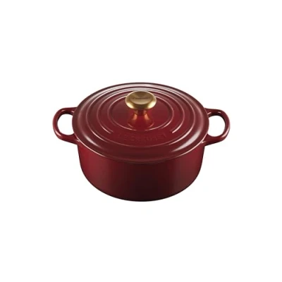 Imagen de LE CREUSET Cocotte Red. Signature 24 Garnet 21177249494441