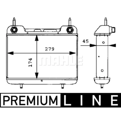 Imagen de MAHLE ORIGINAL CLC 27 000P Radiador de Aceite