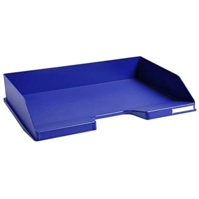 Imagen de Exacompta Office Bandeja de correo apaisada, color azul noche