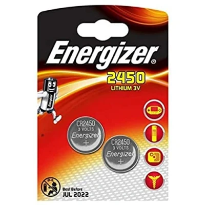 Imagen de Lote de 6 Pilas ENERGIZER CR2450 3 Blister 2 Litio V
