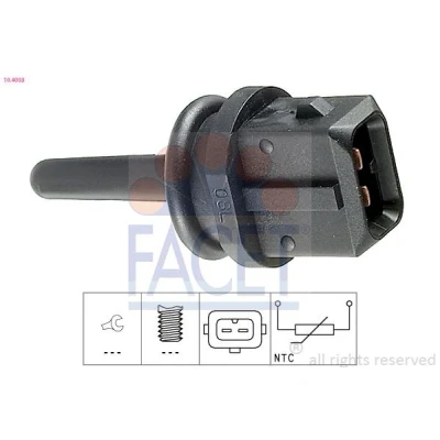 Imagen de FACET 10.4003 Sensores Made in Italy OE Equivalent OPEL: Astra F CC, Frontera A Sport SUV Cabrio, FIAT: Coupe