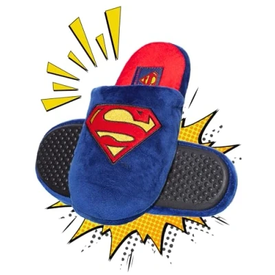 Imagen de soxo DC Comics The Batman Superman Zapatillas Casa Hombre Invierno Divertidas Pantuflas 41/42