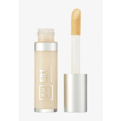 Imagen de 3INA MAKEUP The 24H Concealer 601 Blanco Ultra Claro Corrector de Duración Cobertura Media a Alta con Fórmula Ligera Aplicador en esponja Ojeras Vegan Cruelty Free