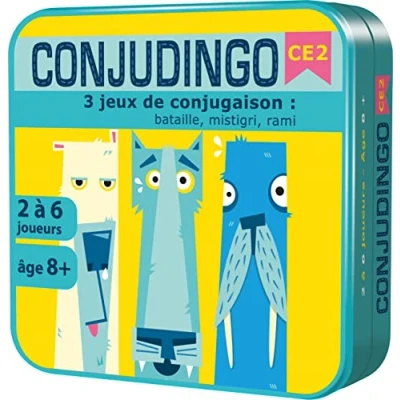 Imagen de Aritma ConjuDingo CE2 Juego de Cartas conjugaño (8 años)