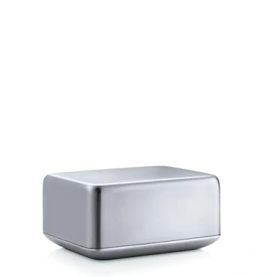 Imagen de Blomus 63638 Mantequera Acero Inoxidable Mate, Medium Basic para 250 g de Mantequilla