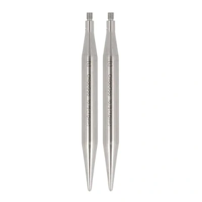 Imagen de ChiaoGoo Twist Lace Inoxidable Acero (8cm, 7.00mm) Intercambiable Tejido de Punto Aguja Consejos 2 Pedazos