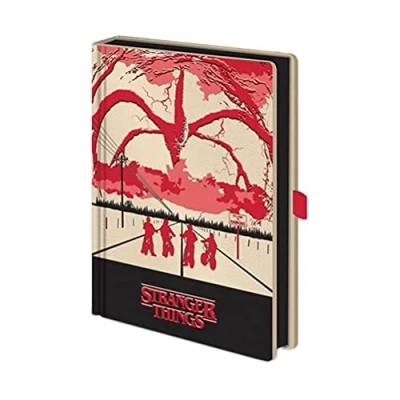 Imagen de STRANGER THINGS CUADERNO A5 PREMIUM CON LUZ MIND FLAYER