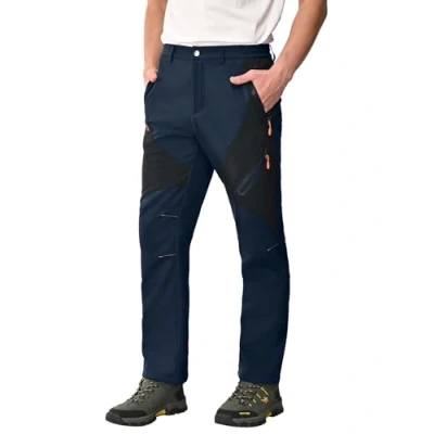 Imagen de Zoofly Pantalones Invierno Hombre Trekking Impermeables Pantalon Calentar Escalada Senderismo Esquiar Aire Libre