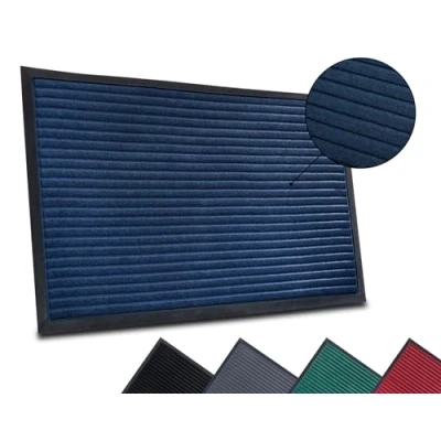 Imagen de Hanse Home Felpudo para Interior y Exterior (S XXL), Antideslizante, Lavable Resistente a la Intemperie, Entrada Exterior, 80 x 120 cm, Color Azul