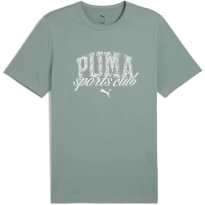Imagen de Puma Class Graphic TEE Camiseta estampada, Hombre, Talla: Large, Green moon