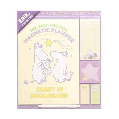 Imagen de Planner Erik Con Iman 2025/2026 Moomin