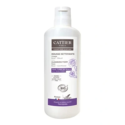 Imagen de Cattier Espuma limpiadora facial Nuage Céleste 150 ml