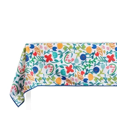 Imagen de GUZZINI Mantel Mesa Rectangular de Algodón Suave y Certificado OekoTex 140x240 para 8 Asientos, Toalla Comedor Interior/Exterior, Accesorios Cocina Manteles Mesa, Duradero Lavable a 40