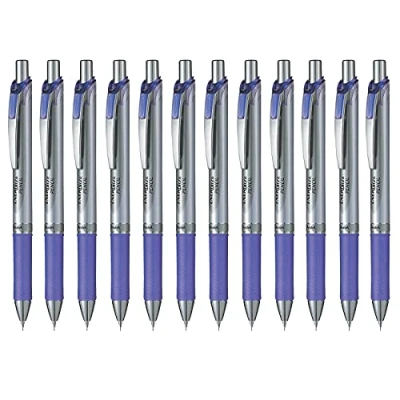 Imagen de Pentel PL75 P Paquete 12 Aluminio Lápices Mecánicos Violeta