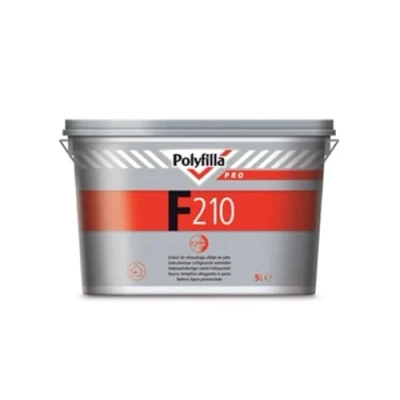 Imagen de Polyfilla Pro F210 Masilla de relleno ligera para interiores, pasta, 1 kg