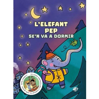 Imagen de Explica&#039;m un Conte per a dormir L&#039;elefant Pep: molt tendre en català anar domir. Amb solapes, sons, gestos i d&#039;amor!