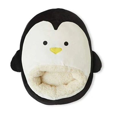 Imagen de Balvi Calienta pies Pingu Color Negro Mantén Calientes Tus Bolsa Suave y cómoda con diseño Diver
