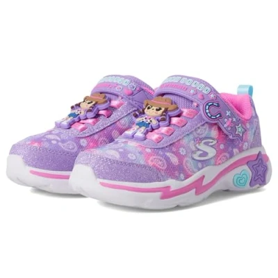Imagen de Skechers Zapatillas Snuggle Sneaks Skech Squad para niña, Lavender/Multi, 29 EU
