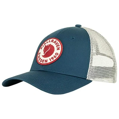 Imagen de Fjallraven 78138 534 1960 Logo Långtradarkeps Hat Unisex Indigo Blue Tamaño L/XL