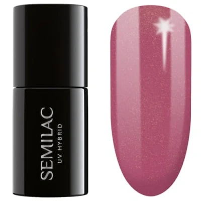 Imagen de Semilac Esmalte Semipermanente UV 377 Shimmer Stone Ruby 7ml