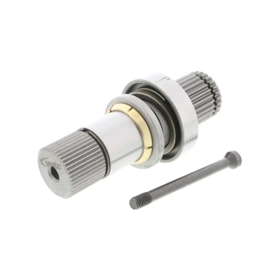 Imagen de VAICO V10 9867 Árbol de transmisión Eje delantero Caja cambios manual, 6 marchas Original calidad con tornillo