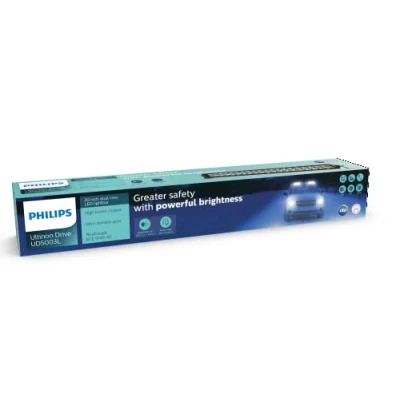 Imagen de Philips Ultinon Drive 5003L Luz Led Auxiliar para Luces largas, Barra de de20&quot;, 12V/24V, 3600 Lúmenes, Longitud Haz Hasta 436 Metros, Legal en la Carretera