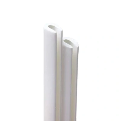 Imagen de 4R Quattroerre.it 12126 Perfiles Protectores de Puertas para Coches, Blanco, 2 Piezas, 85 cm