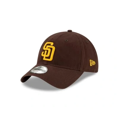 Imagen de New Era San Diego Padres MLB Core Classic Marrón 9Twenty Gorra Ajustable