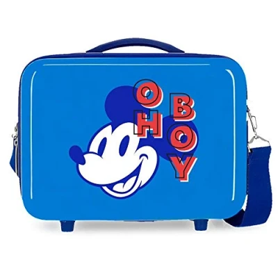Imagen de Disney Mickey And Friends Neceser Adaptable Azul 29x21x15 cms Rígido ABS 9,14L 0,84 kgs 0