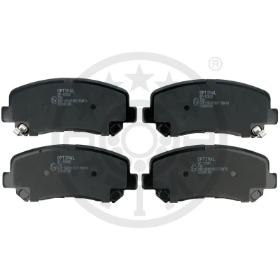 Imagen de OPTIMAL BP 12992 Juego de pastillas freno Eje delantero con avisador acústico desgaste accesorios JEEP: Cherokee V