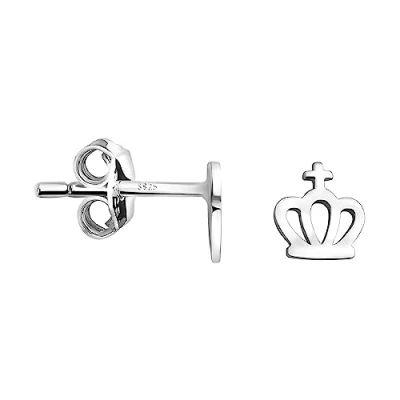 Imagen de SOFIA MILANI Pendientes para Mujeres en Plata de Ley 925 con Circonitas Corona 20237