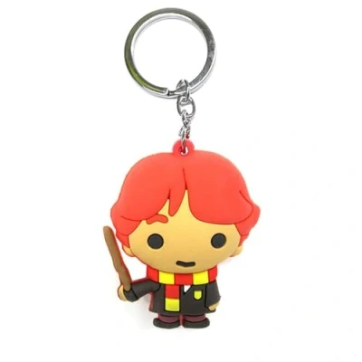 Imagen de Harry Potter Figura de Vinilo Llavero, 4.5 x 6 cm, Rojo Ron
