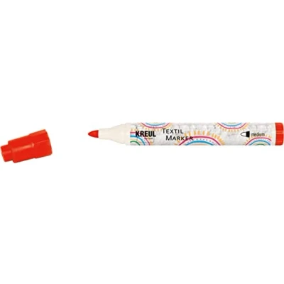 Imagen de KREUL C.KREUL Textilmarker JAVANA &quot;texi mäx medium&quot;, rot