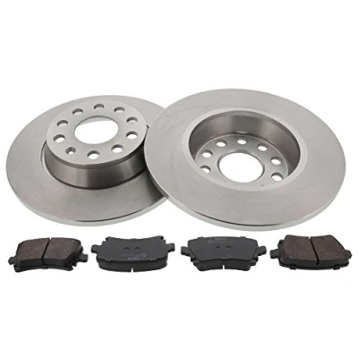 Imagen de MAPCO 47841 Kit de discos y pastillas freno Eje trasero macizo excl. contacto avisador desgaste VOLKSWAGEN: Passat B6 Berlina norauto, oscaro