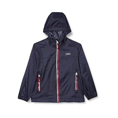 Imagen de CMP Chaqueta para niños con capucha Rain Fix, Armada, 176