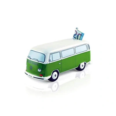 Imagen de BRISA VW Collection Hucha de Cerdito T2 Camper Bus (Classic Bus/Verde)